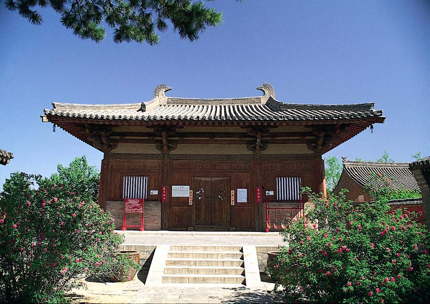 Typické stavby ve Wutai